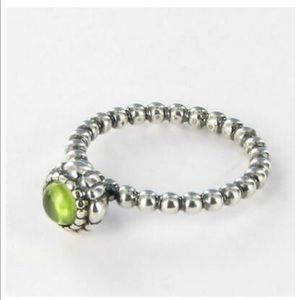 Pandora Birthstone Ring August